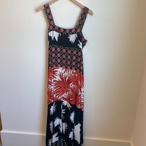 Black/Orange sundress